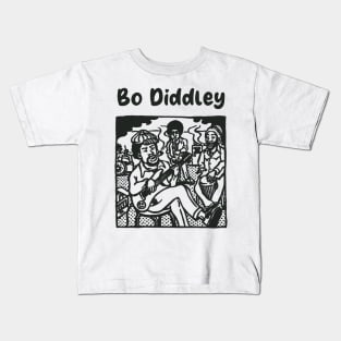 bo didley ll reggae jaming Kids T-Shirt